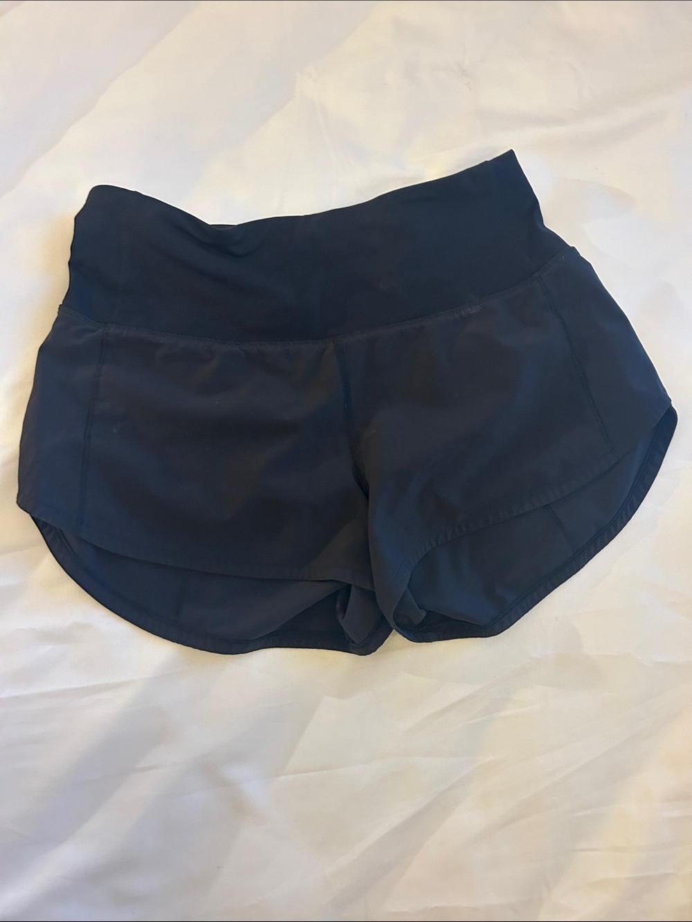 lululemon athletica Navy High-Rise Run Shorts